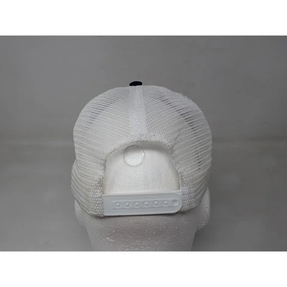 St Louis Blues Snapback Trucker Hat Cap Mesh Trumpet Logo Vintage Hockey Retro - Picture 3 of 7